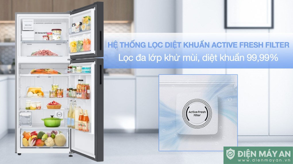 Tủ lạnh Samsung Inverter 385 lít Bespoke RT38CB668422SV